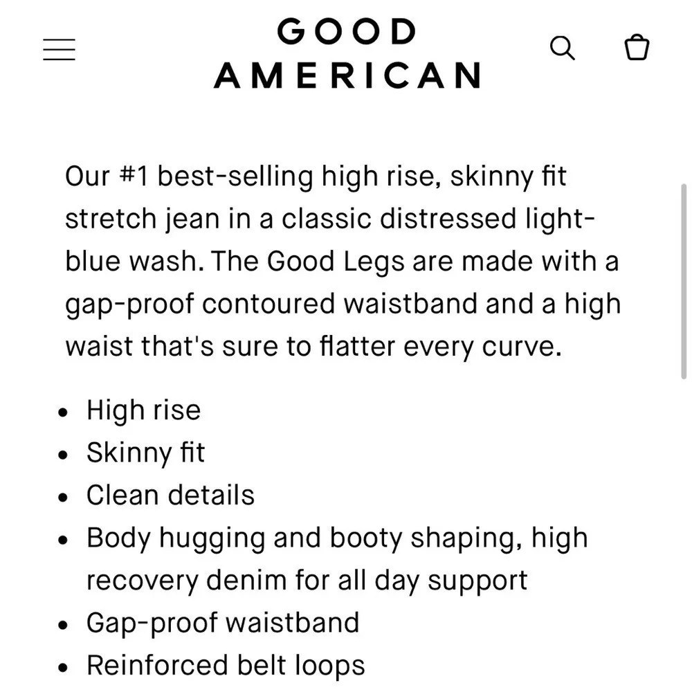 Good American Good Legs - Picture 4 of 10